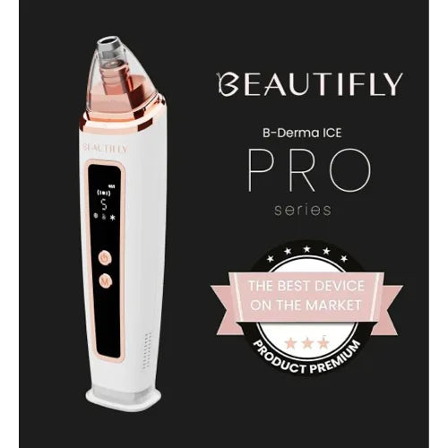 Beautifly B-Derma Ice Blackhead Remover 7in1 White, effective pore cleanser, available at Keans Claremorris.