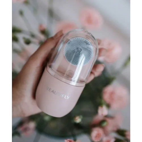 Beautifly Fresh Duo Care Pink Silicon Face Brush for Blush Application - Keans Claremorris