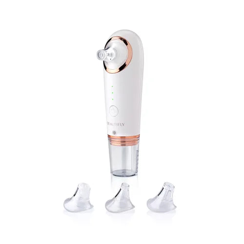 Beautifly B-Hydrapeel Pro White hydrogen microdermabrasion device with blue light, 4 tips, deep cleansing – Kean’s