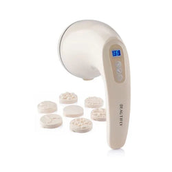 Beautifly B-Skinn Body Slim Anti-Cellulite Hand Massager Beige with red light therapy, 12 modes, 8 attachments – Keans