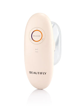 Beautifly Lipomassage EMS Face & Body Massager Beige with red LED, EMS, vacuum therapy for anti-aging, from Kean’s