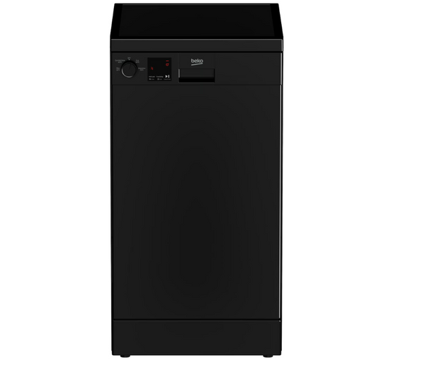 Beko Slimline Dishwasher 10 Place Black | DVS04020B Keans Claremorris