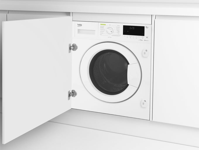 Beko Integrated 8kg Wash / 5kg Dry Washer Dryer WDIK854441 - Image 2