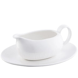 Belleek Living Erne Sauce Boat &amp; Tray | Keans Claremorris