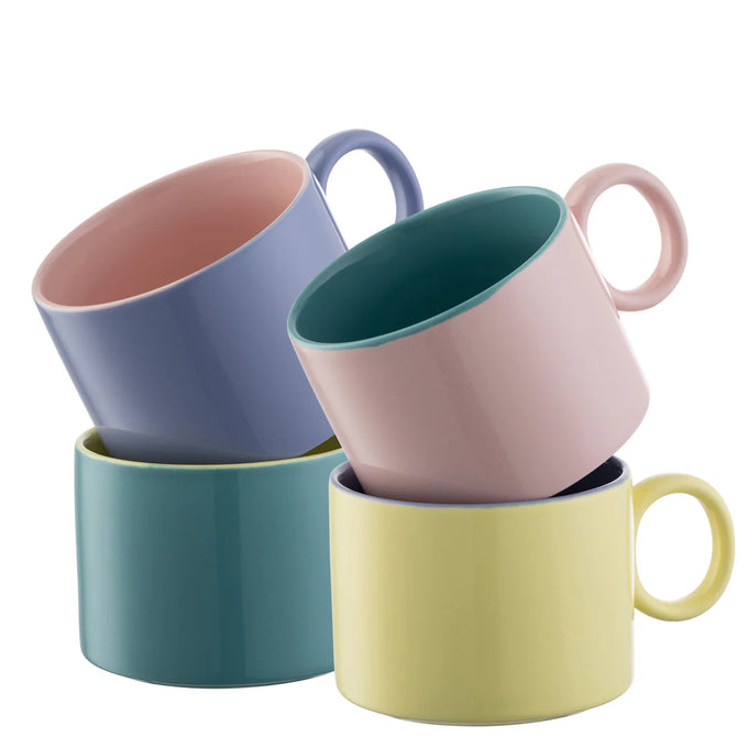 Belleek Living Hoopla Mugs Set of 4 Keans Claremorris