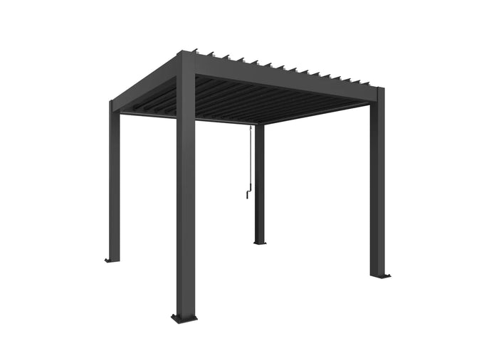 Biohort Pergola Metallic Dark Grey Frame Keans Claremorris