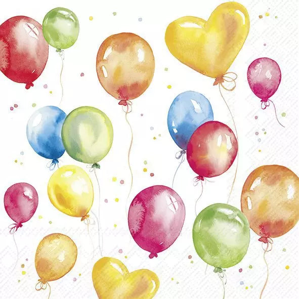 Birthday Balloons Napkins Keans Claremorris