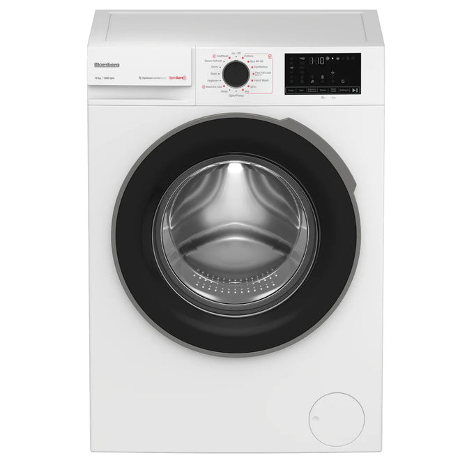 Blomberg 10kg front load washing machine, 1400rpm, 15 programs, energy class A, recycled tub – Keans Claremorris.