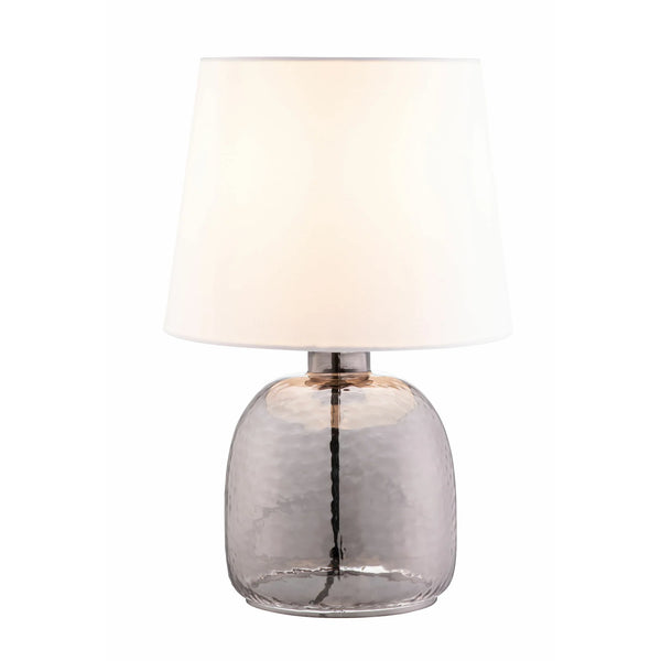 Boho Table Lamp & White Shade - (Bulb Included) | Keans Claremorris
