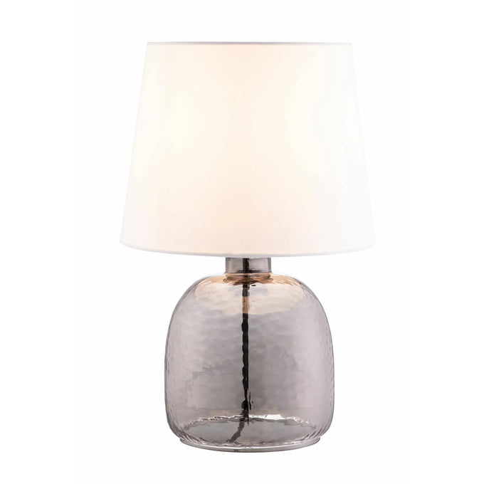 Boho Table Lamp & White Shade - (Bulb Included) | Keans Claremorris