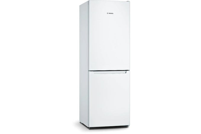 Bosch Series 2 Freestanding Fridge Freezer KGN33NWEBG, 279L, Perfect Fit, LED light, SuperFreezing, at Keans Claremorris
