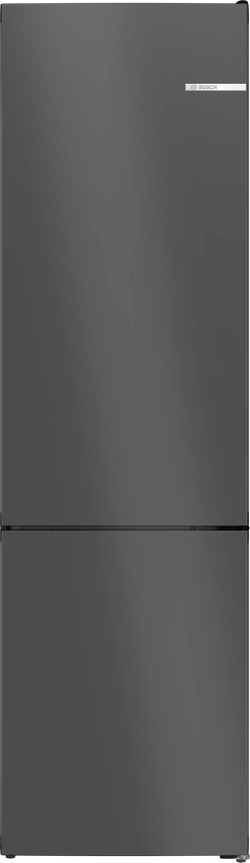 Bosch Series 4 203cm No Frost Fridge Freezer – Black Cast Iron | KGN39OCAFG Keans Claremorris