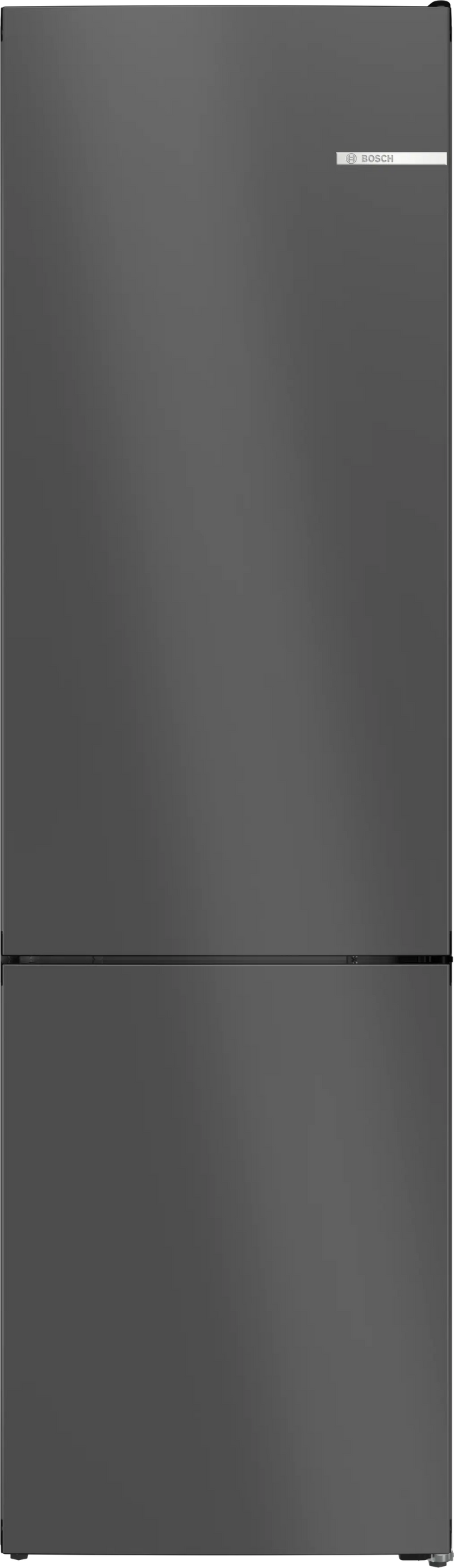 Bosch Series 4 203cm No Frost Fridge Freezer – Black Cast Iron | KGN39OCAFG Keans Claremorris