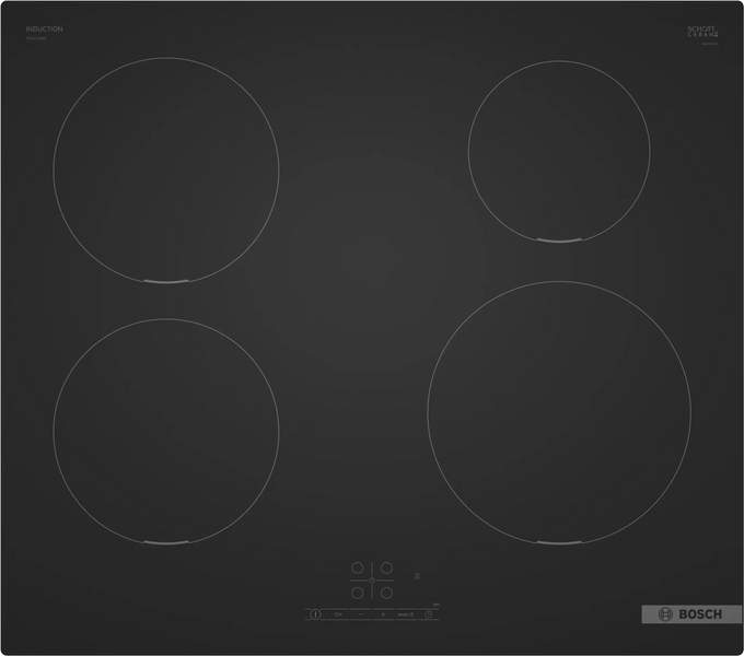 Bosch Series 4 60cm Matt Black Induction Hob| PIE61ABB5E Keans Claremorris