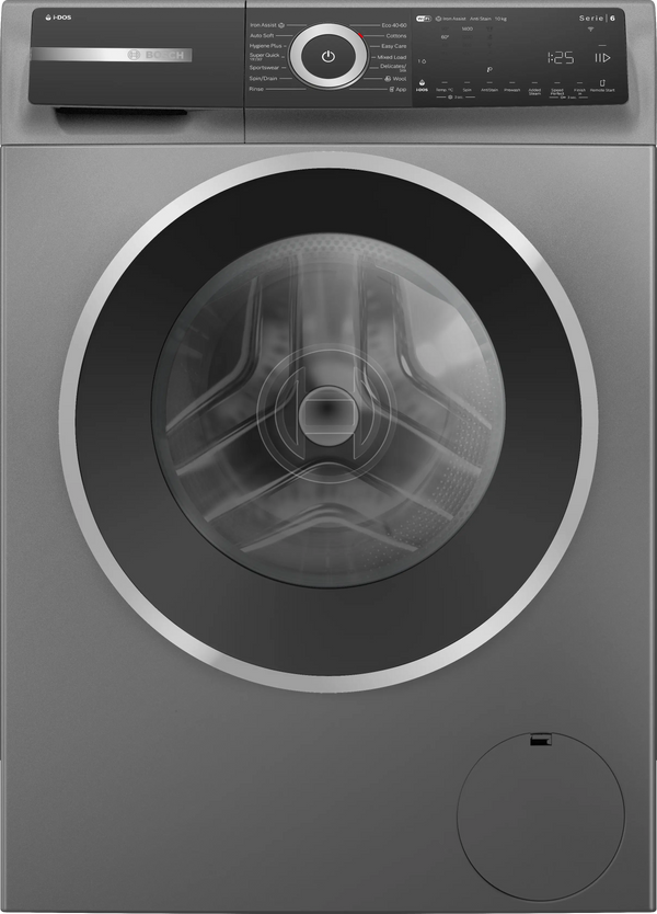 Bosch Series 6 10kg 1400 Spin Washing Machine Grey Keans Claremorris