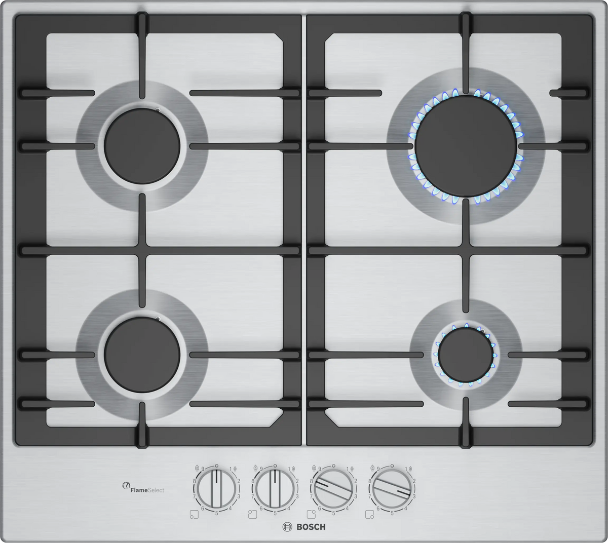 Bosch Series 6 60cm Gas Hob Stainless Steel Keans Claremorris