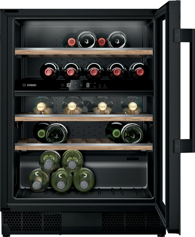 Bosch Series 6 Wine Cooler Glass Door 82x60cm| KUW21AHG0G Keans Claremorris