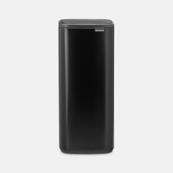 Brabantia BO Touch Bin 30Ltr Square Matt Black Keans Claremorris