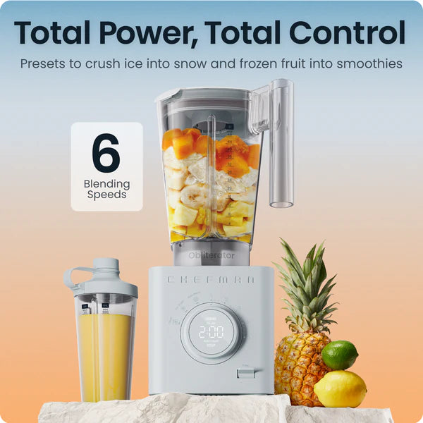 Chefman Obliterator High Speed Blender - WH| RJ27-T1-TJ-CONCRETE - Image 5