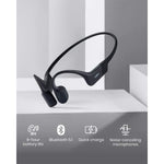 Load image into Gallery viewer, Shokz Openrun S803 Mini Wireless Headphones Black
