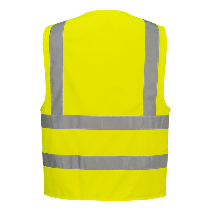 Portwest Two Band Hi-Viz Vest - Yellow 3XL - Image 2