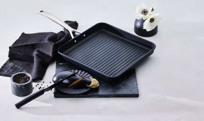 Le Creuset Square Grill 28cm Toughened Non Stick Ribbed - Image 5
