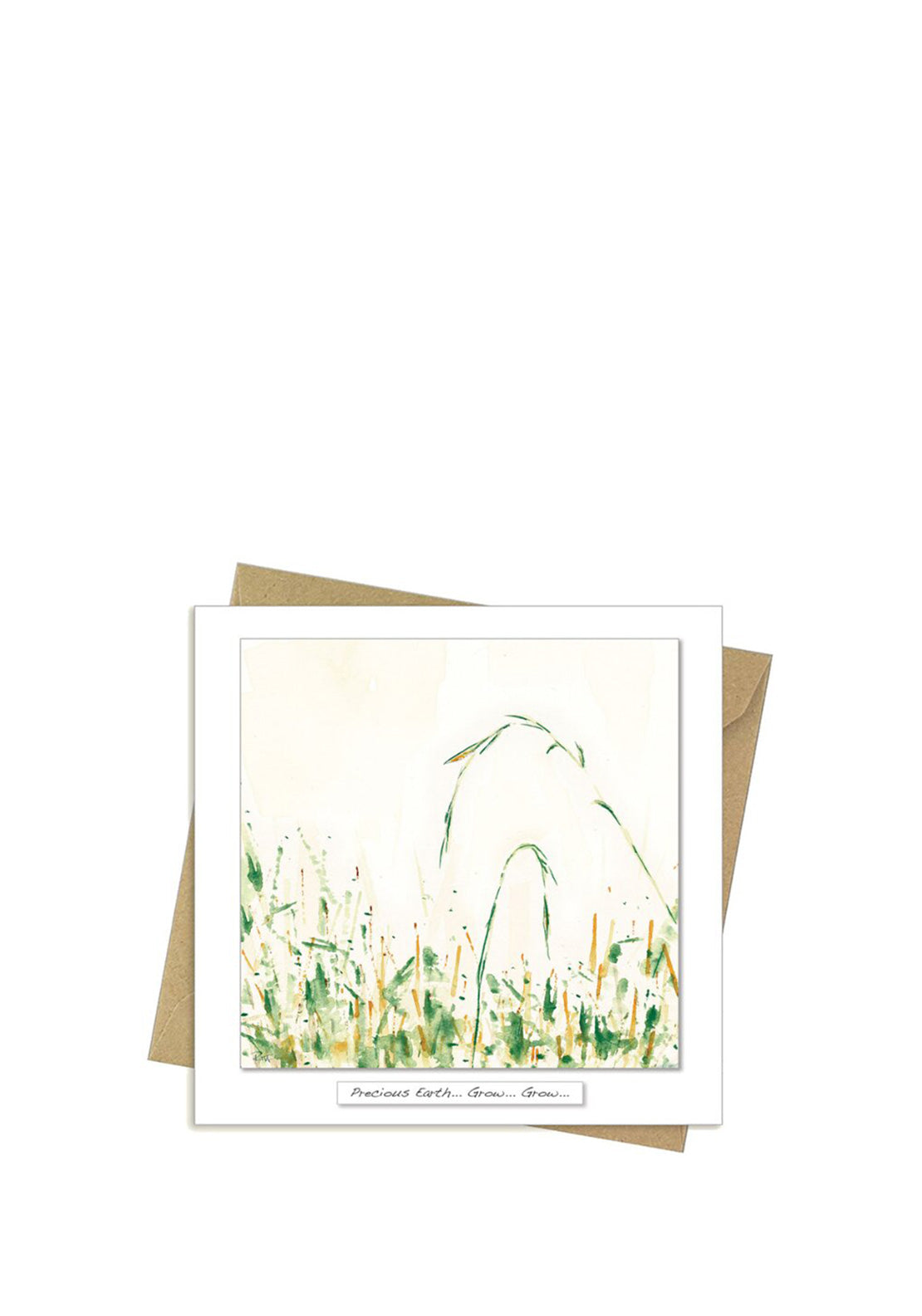 Grow Greetings Card by Rita Oates, luxury eco-friendly design, 150x148mm, sustainable packaging – Keans Claremorris