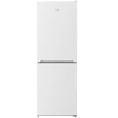 Beko 55cm Frost Free Fridge Freezer 220L, LED light, reversible door, energy rating E – available at Keans Claremorris.