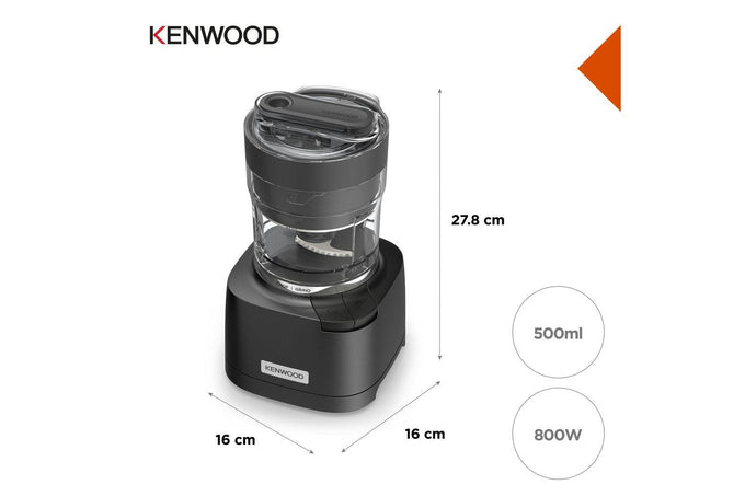 Kenwood Autograph Duo Prep 2 in 1 Chopper/Grinder | CHP80.000BK - Image 5