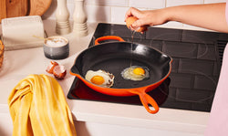 Le Creuset 23cm Signature Round Skillet Blue Riviera