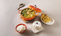 Le Creuset Halloween Pumpkin Butterdish Volcanic
