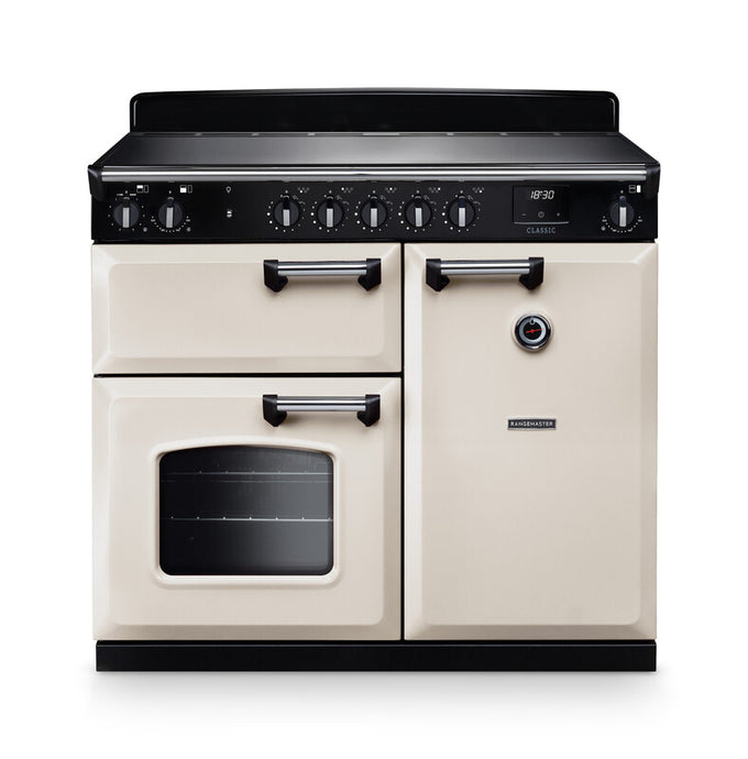 Rangemaster Classic 100cm Chrome Induction Rangecooker - Image 3