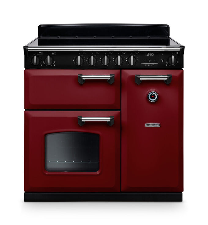 Rangemaster Classic 90cm Chrome Induction Rangecooker - Image 2