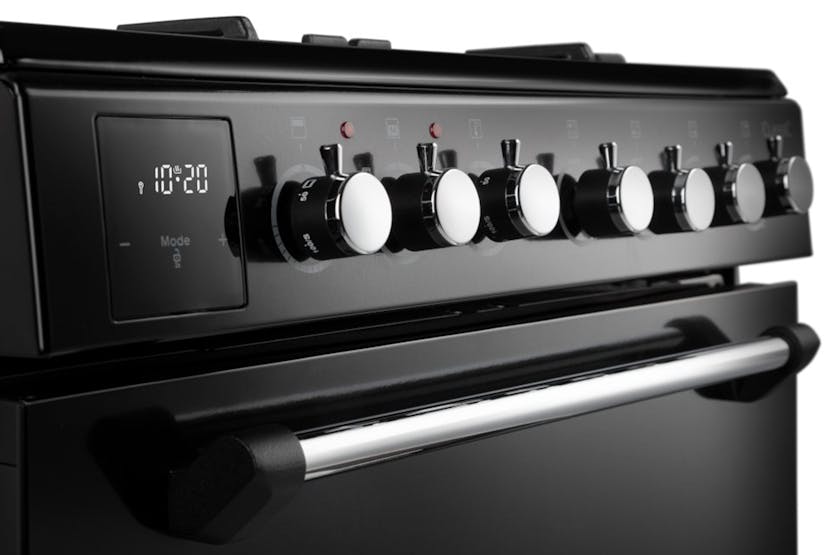 Rangemaster Classic 60cm Dual Fuel Cooker with oven and gas burners, available at Keans Claremorris.