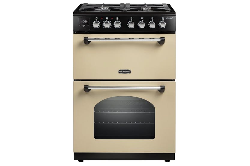 Rangemaster Classic 60cm Dual Fuel Cooker with oven and gas hob, available at Keans Claremorris.