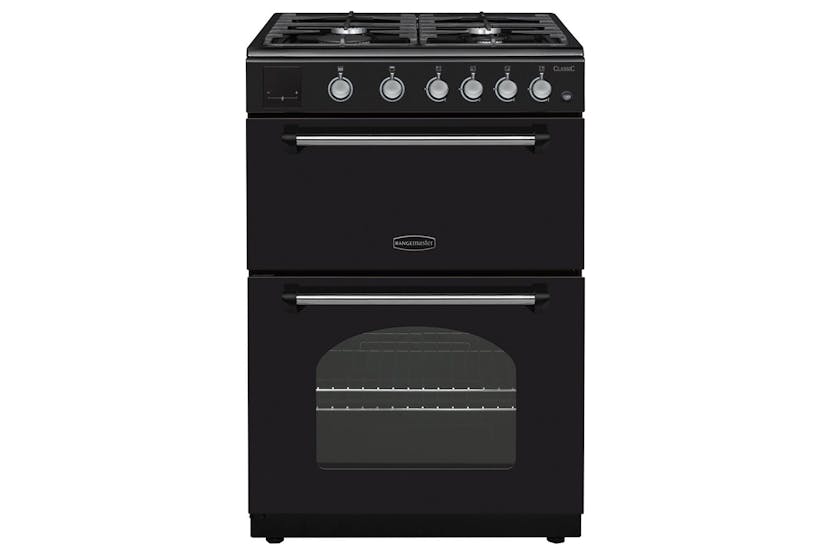 Rangemaster Classic 60cm Gas Cooker with 4 burners, double oven, griddle, slow cook, easy clean enamel – Keans Claremorris