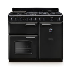 Rangemaster Classic Deluxe 100cm Chrome Dual Fuel Rangecooker