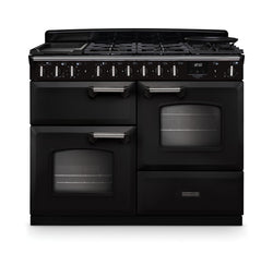 Rangemaster Classic Deluxe 110 Dual Fuel with Chrome Trim