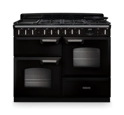 Rangemaster Classic Deluxe 110 Dual Fuel with Chrome Trim
