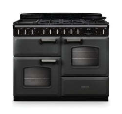 Rangemaster Classic Deluxe 110 Dual Fuel with Chrome Trim