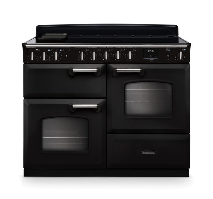 Rangemaster Classic Deluxe 110 Induction With Chrome Trim - Image 2
