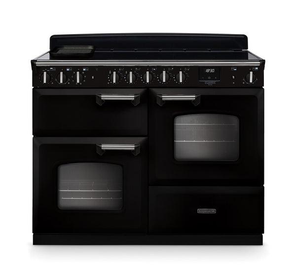 Rangemaster Classic Deluxe 110 Induction With Chrome Trim
