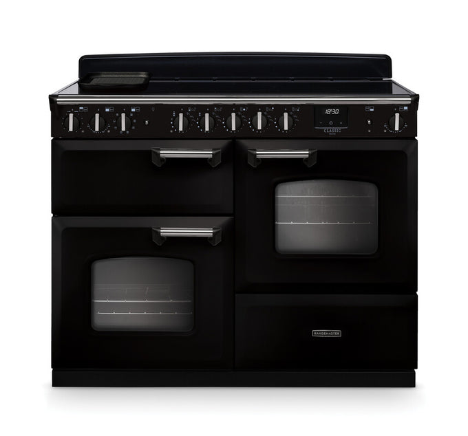Rangemaster Classic Deluxe 110 Induction With Chrome Trim - Image 1