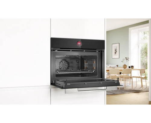 Bosch Series 8 Built-in Compact Oven with Microwave | Black