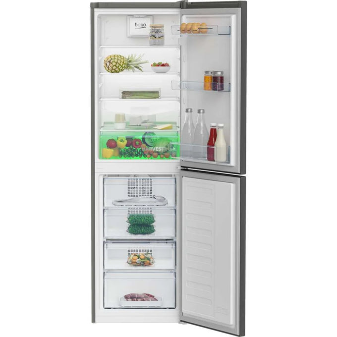 Beko 50/50 Frost Free Fridge Freezer Anthracite CNG4582VA - Image 4