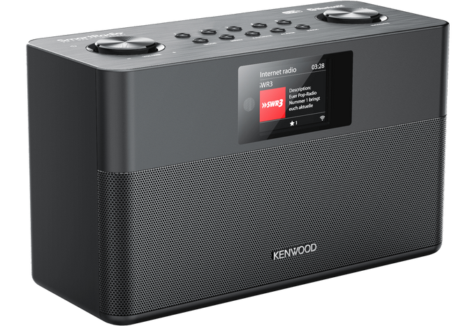Kenwood Black Wifi FM Dab Radio - Image 1