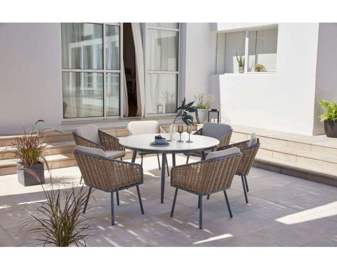 Caldera 6 Seater Dining Set Keans Claremorris