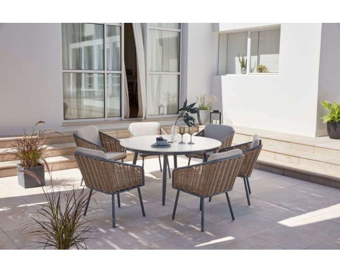 Caldera 6 Seater Dining Set Keans Claremorris