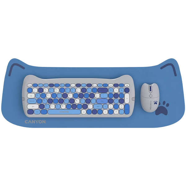 Canyon Wireless combo HSET-W6 Kitty Edition Blue | Keans Claremorris