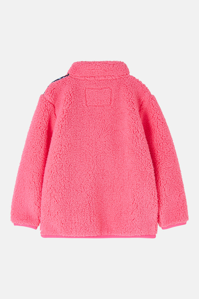 Kids Fleece | Cassie Fleece Pink with Floral Print - Image 3